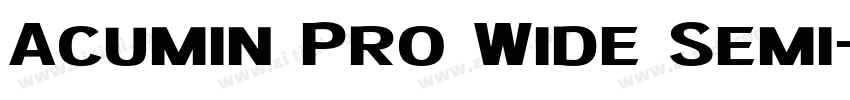 Acumin Pro Wide Semi字体转换